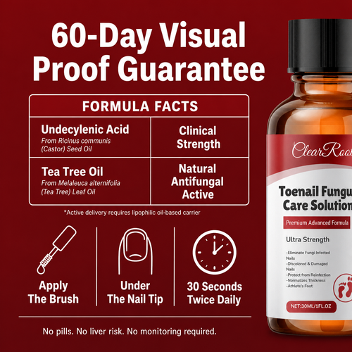 ClearRoot Toenail Fungus Care Solution