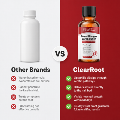 ClearRoot Toenail Fungus Care Solution